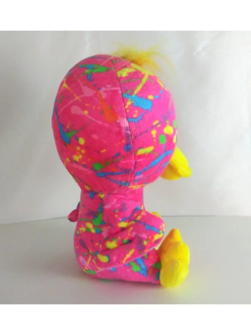 Impact Retro Pink Paint Splattered Duck Bright Colored 10